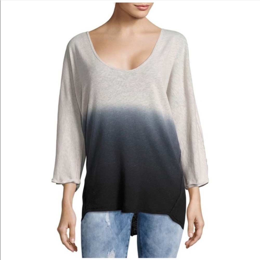 Free People ombré knit dolman top sweater